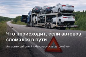 Поломка автовоза в пути; Гранд Эрмий